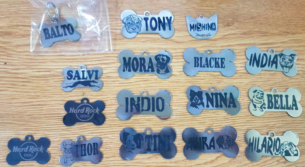 Chapitas con nombre para gatos 5