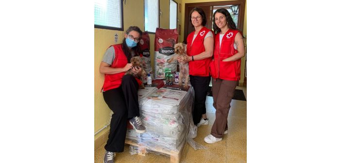 Actualidad ceva dona a cruz roja material para el cuidado de las mascotas de refugiados ucranianos 1