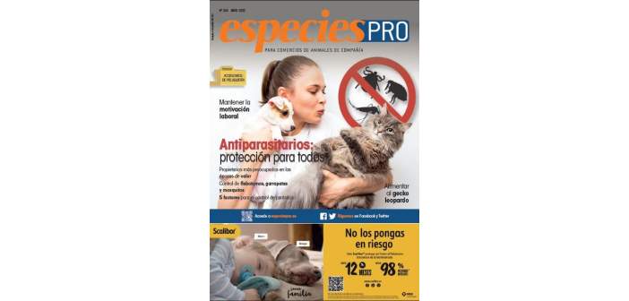 Consulta ya EspeciesPro abril centrada en los antiparasitarios