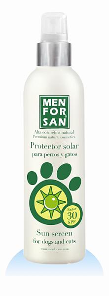 Protector solar para perros y gatos