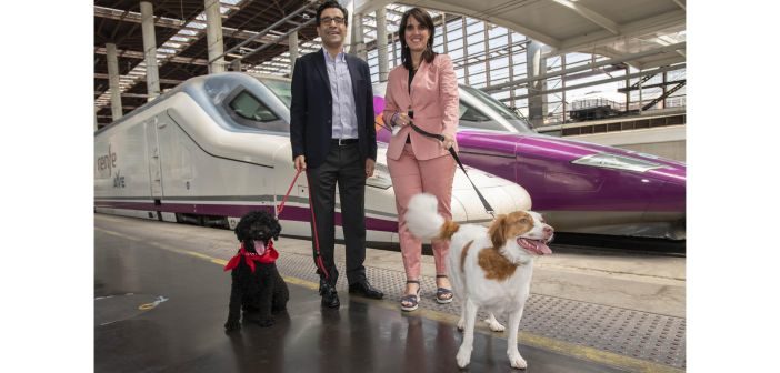 “Proyecto Mascota Grande”, para viajar con perros de más de 10 kg en tren